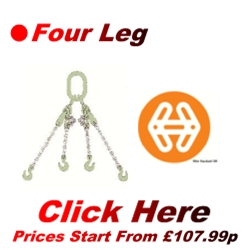 Four Leg Chain Sling  - Click Here - Prices From &pound;107-99p