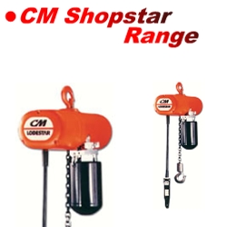 CM Electric Chain Hoist Range - Click Here