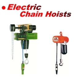 Electric Chain Hoists - Click Here