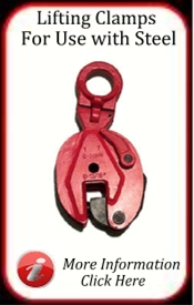 Lifting Clamps for use with Steel